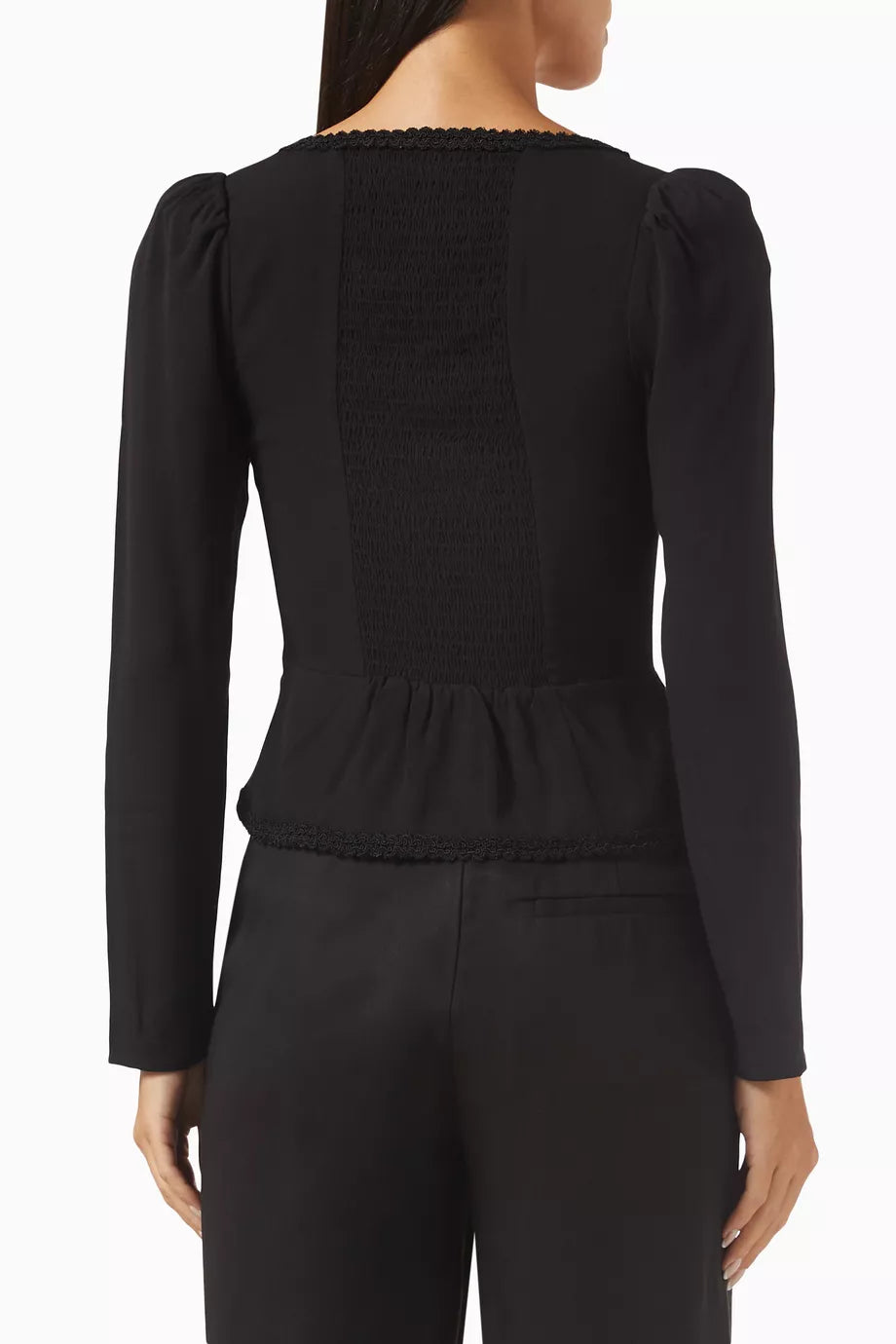 Ref Nikky Long Sleeved Viscose Top