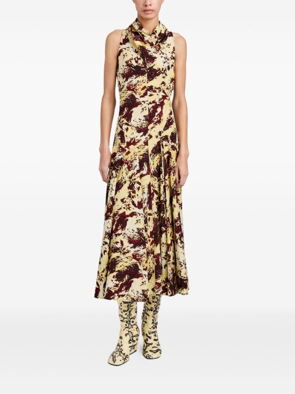 PS Adelide Viscose-Silk Midi Dress