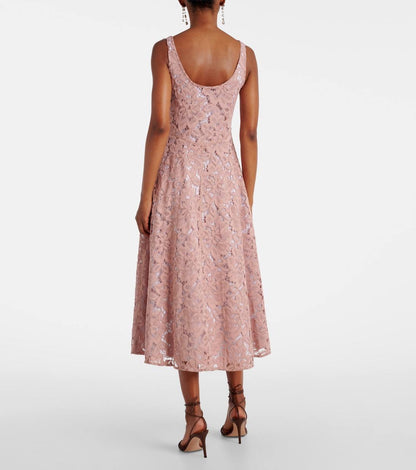 DS Lacy Dream Lace Midi Dress