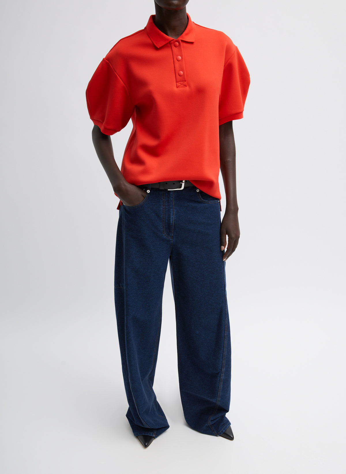 5 STYLES! TB Sid Cotton Denim Mid-Rise Jeans (Short Length)