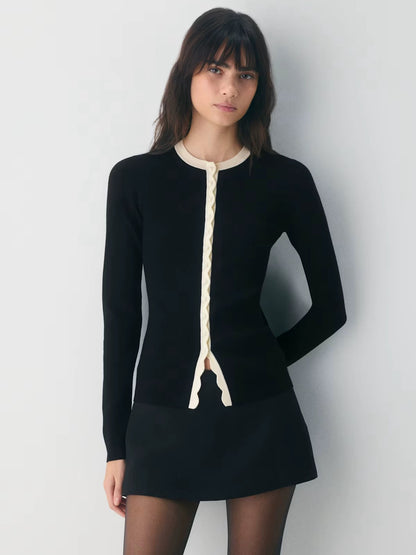 5 Colors! ARZ Shelly Viscose-Blend Button-Down Cardigan