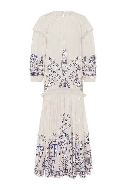 ALM Leela Cotton Midi Dress