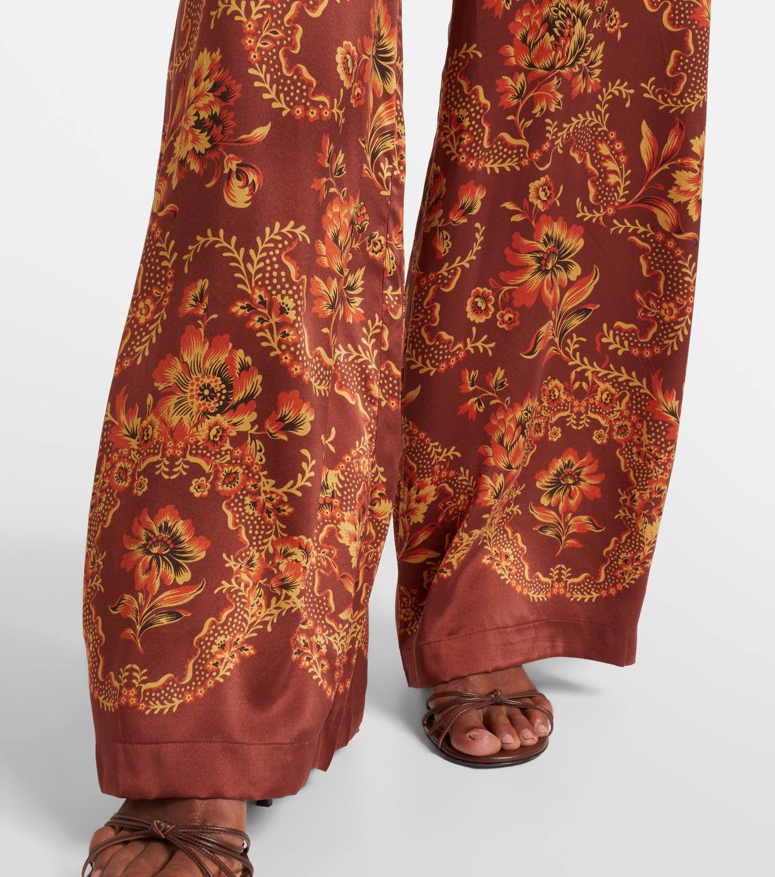 ALM Seraphina Silk Long Sleeved Shirt | Pants | Set