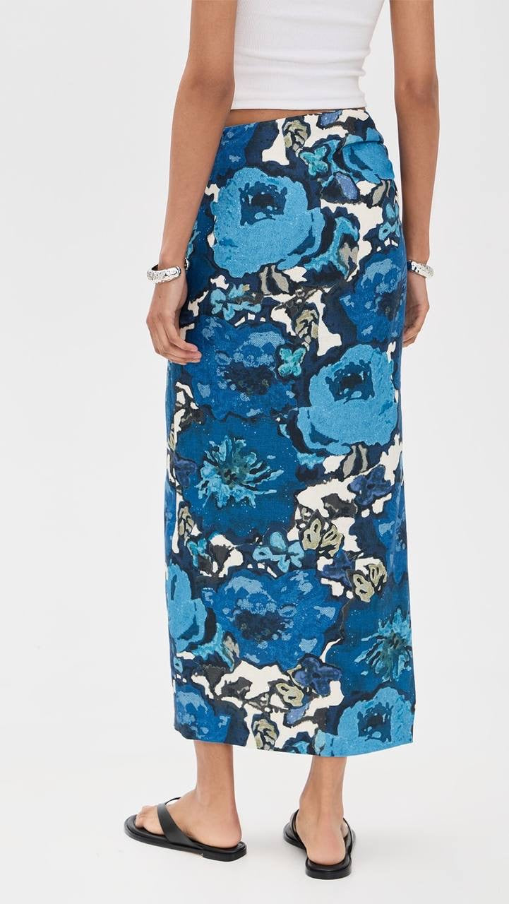 STL Camellia Top | Midi Skirt | Set