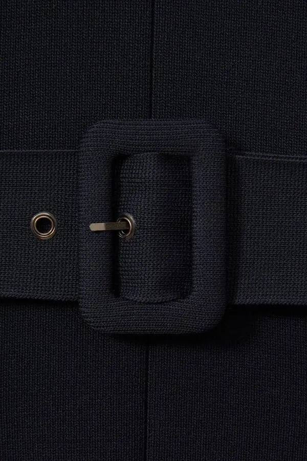 RS Ella Belted Knit Midi Dress