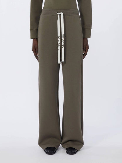 5 Colors! MM Wide-fit Cotton-blend Jersey Trousers Pant