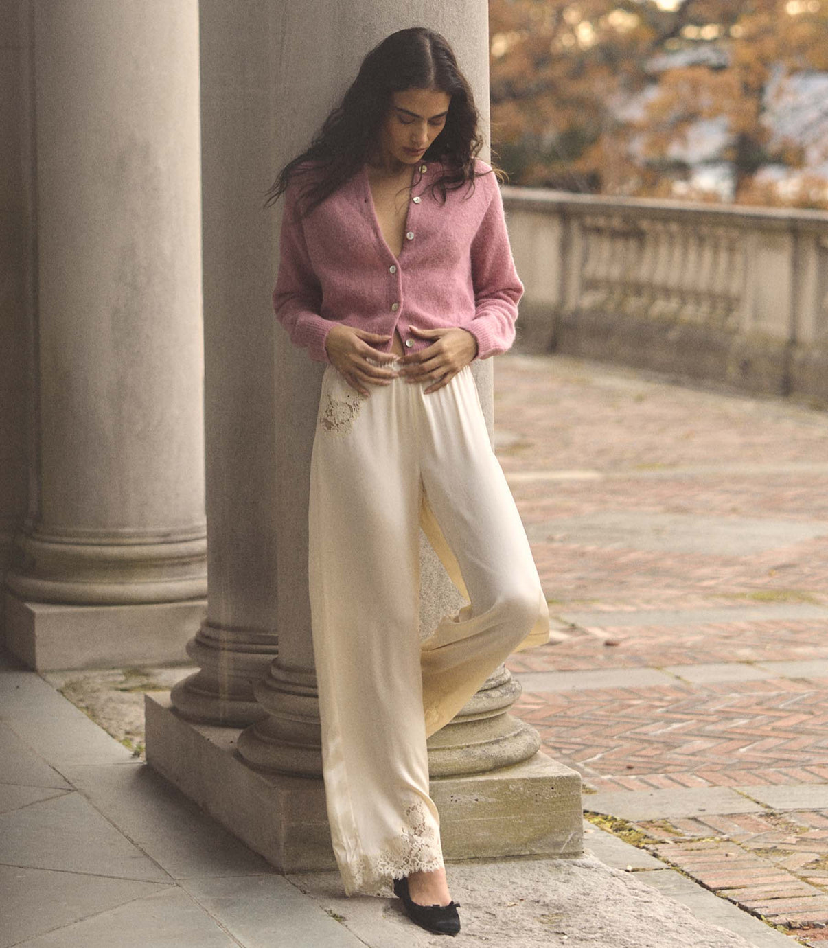 7 Colors! DN Petra Alpaca-Wool Blend Long Sleeved Cardigan