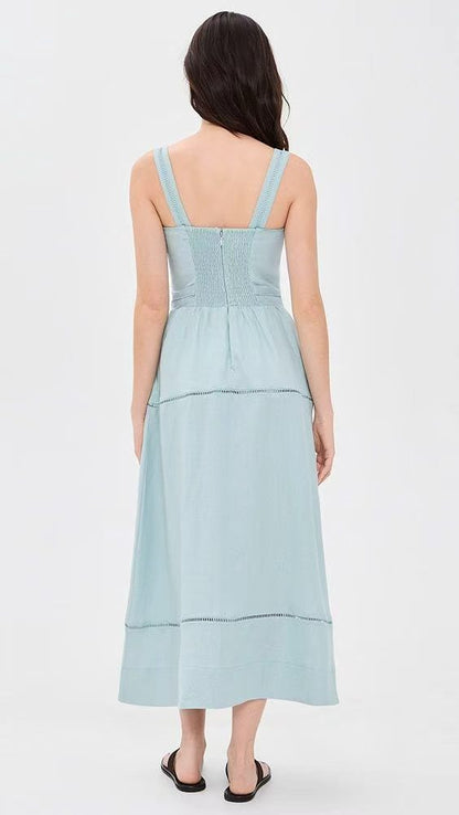8 Colors! Ref Everett Linen Midi Dress
