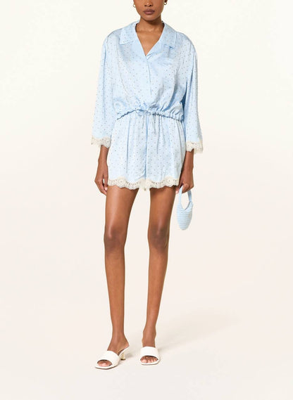 SD Limonessa Rhinestone-Embellished Shirt | Shorts