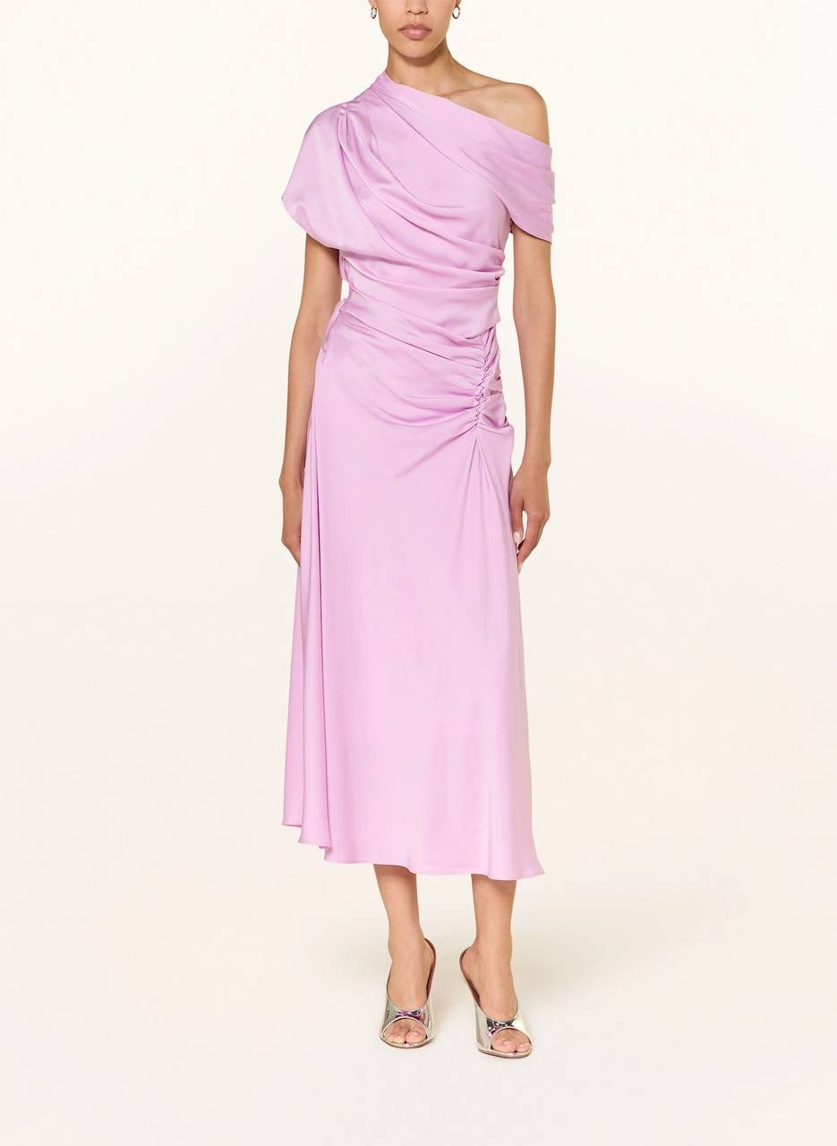 SK Joanna Satin Midi Dress