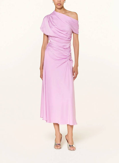 SK Joanna Satin Midi Dress
