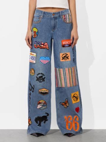 AO x Bronco Jeff Denim Jacket | Trish Low Rise Jeans | Set