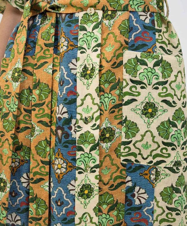 ALM Ali Spliced Linen Midi Dress ShirtDress | Mini Dress