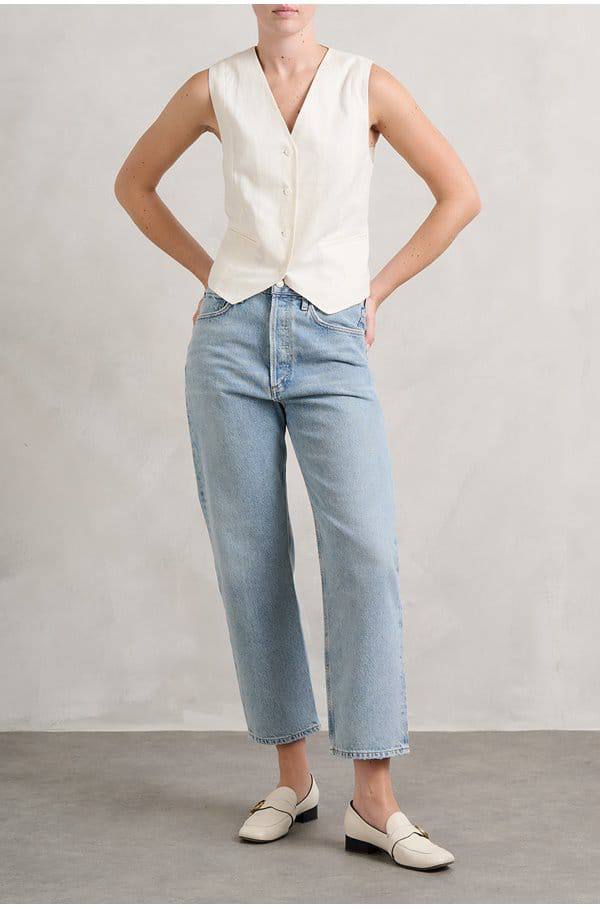 RX Norah Cotton-Linen Vest