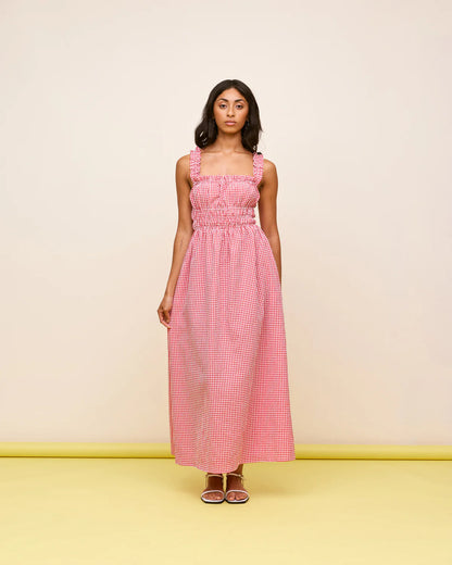 RBY Trulli Cotton Midi Maxi Dress