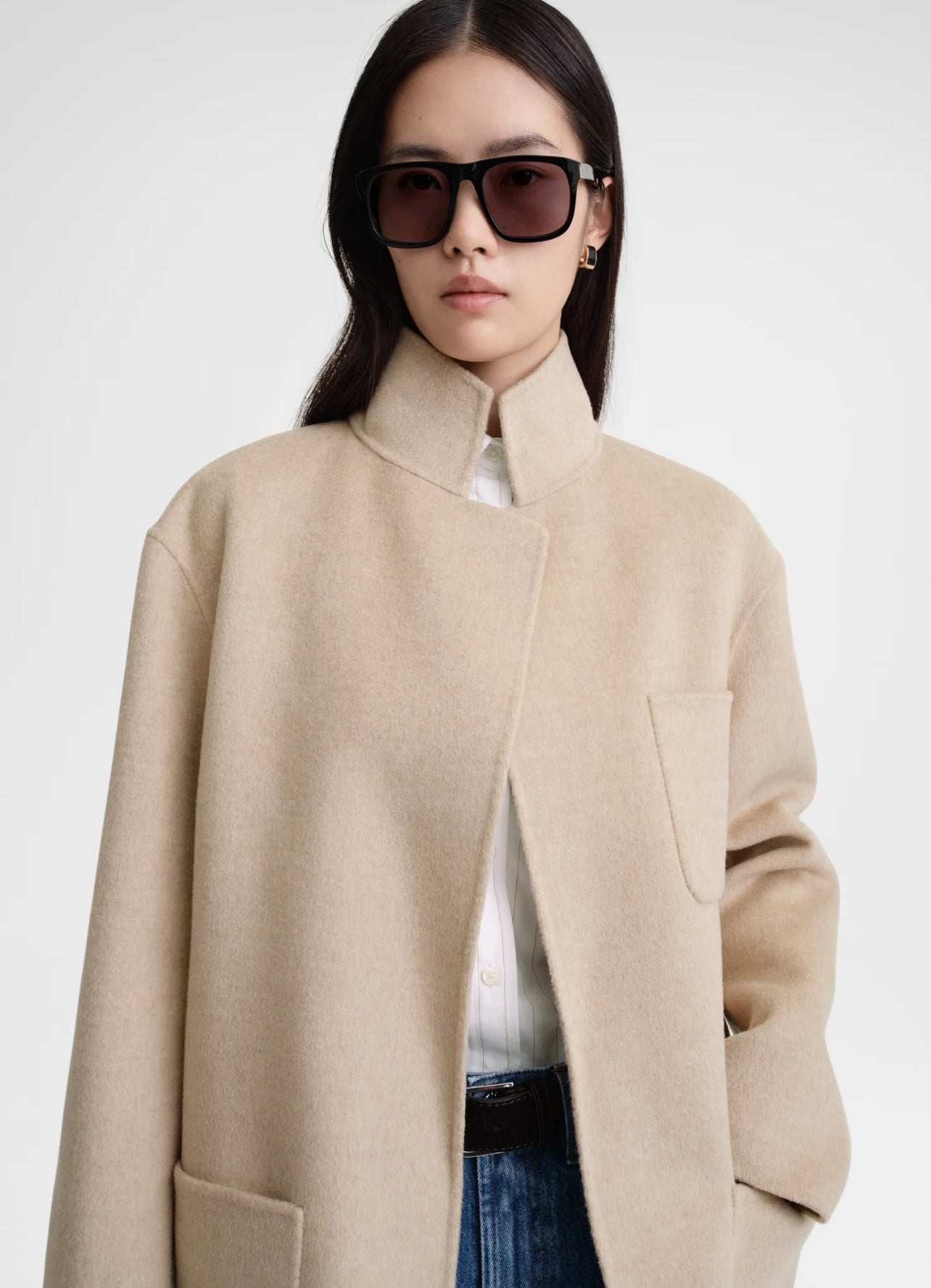 Tot Patch Pocket Double Wool Jacket