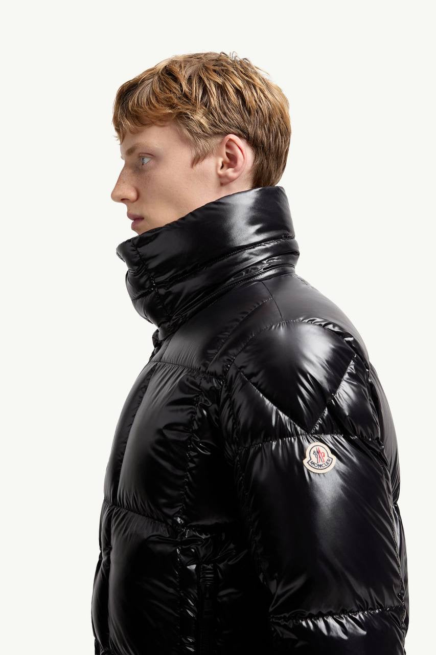 MC Men’s Parana Hooded Short Down Contrast Collar Jacket