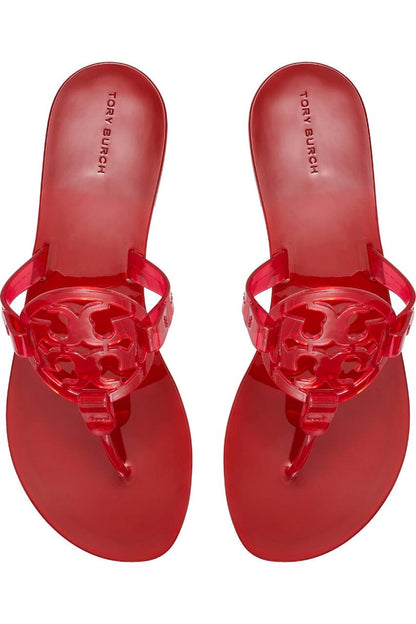 5 Colors! TB Miller Jelly Clear Thong Sandals