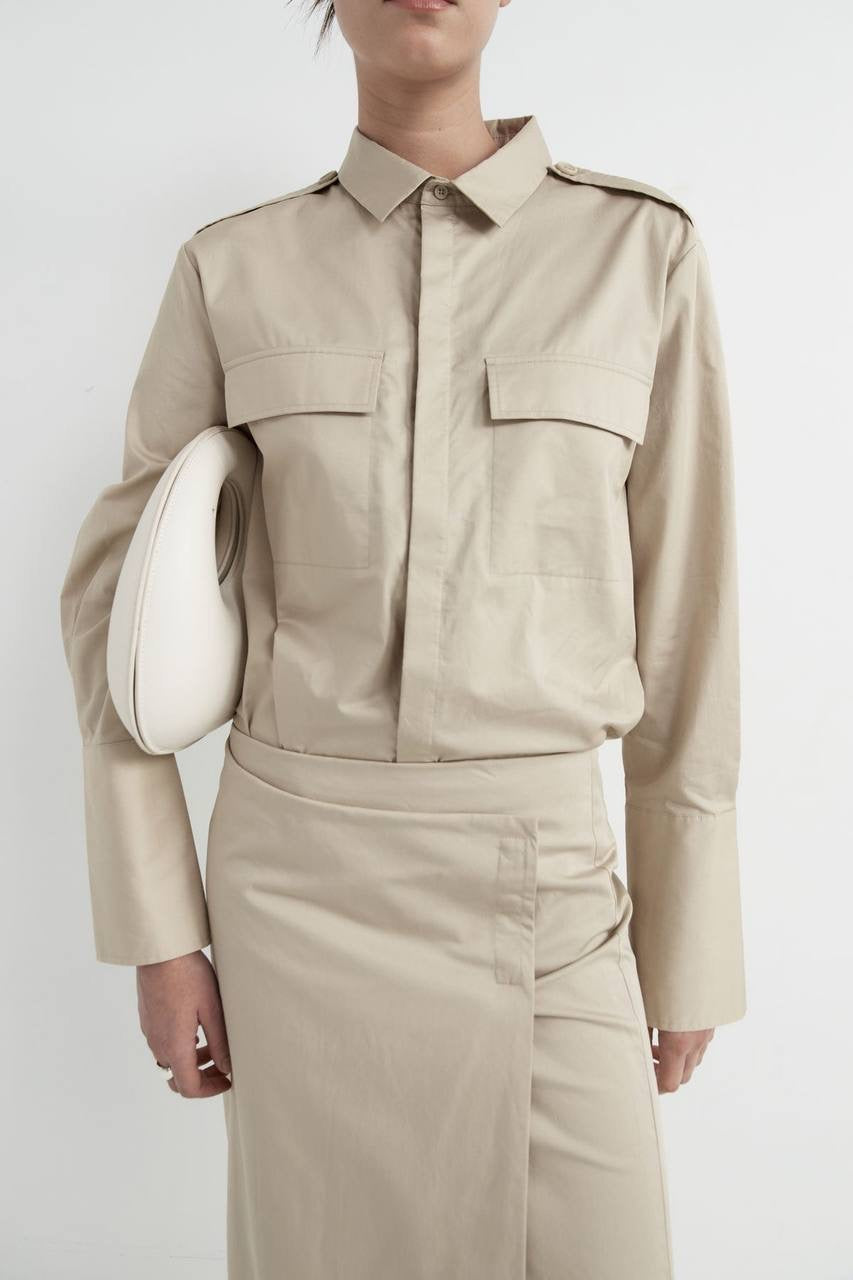 SA Classic Utility Long Sleeve Cotton Shirt