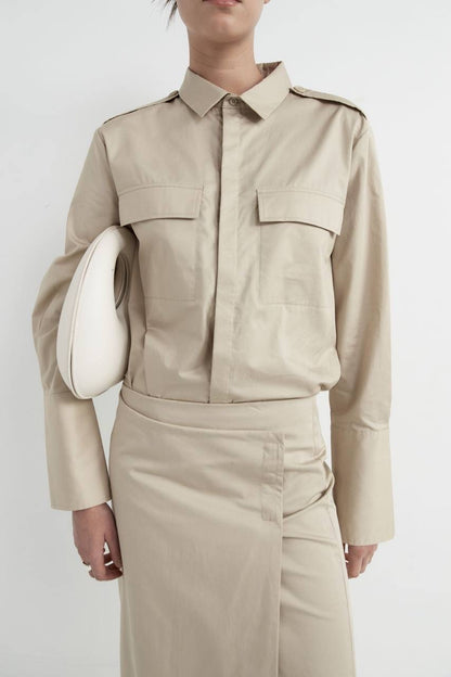 SA Classic Utility Long Sleeve Cotton Shirt