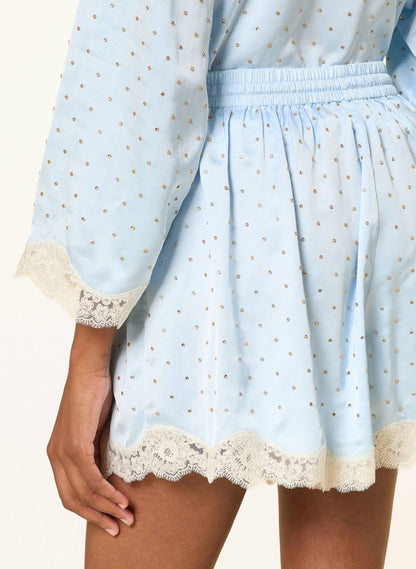 SD Limonessa Rhinestone-Embellished Shirt | Shorts