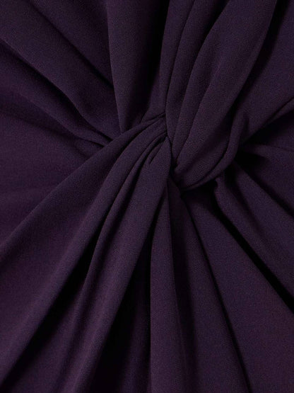 RM Gathered Cady Midi Dress