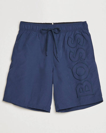 BS Men’s Fully Lined Swim Shorts 3D Logo Embroidery