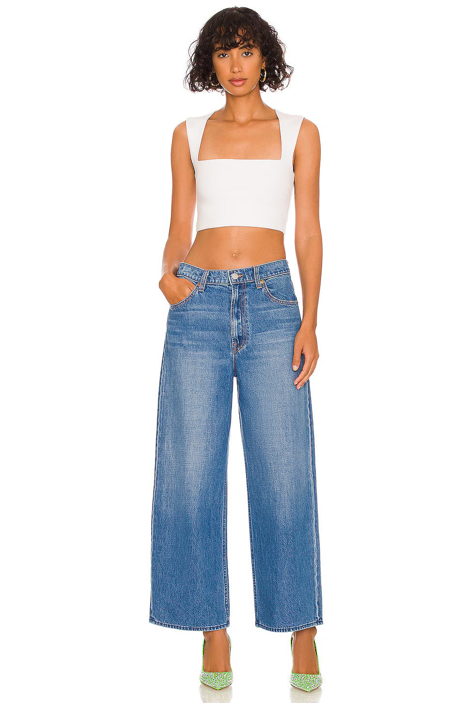 GZ Celestial Stretch Crop Top