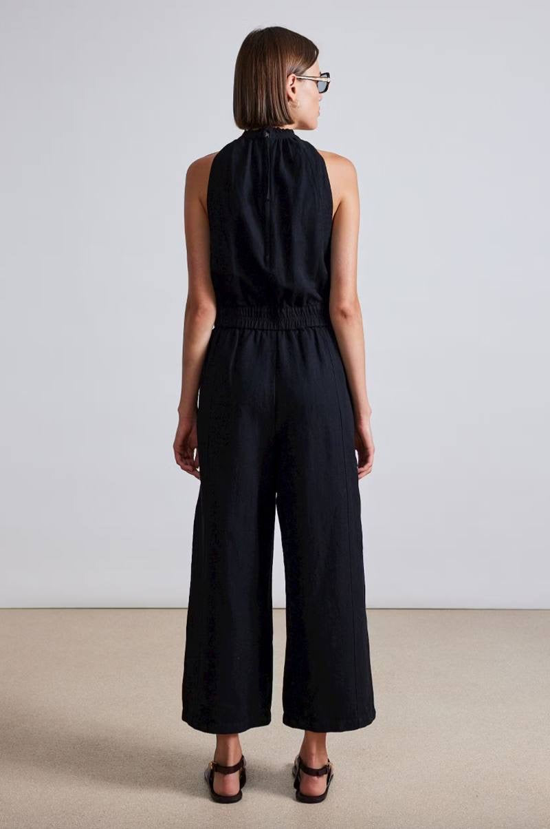 AA New Archer Linen-Cotton Jumpsuit