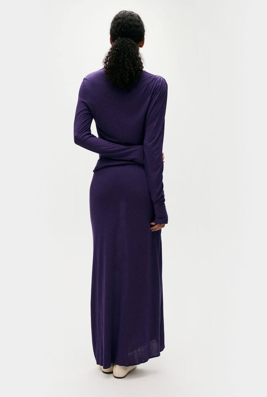 SALE! SL Jersey Modal-silk Drape Long Sleeved Top