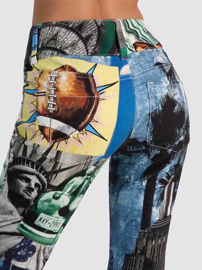 AO Kai Low Rise Printed Jeans