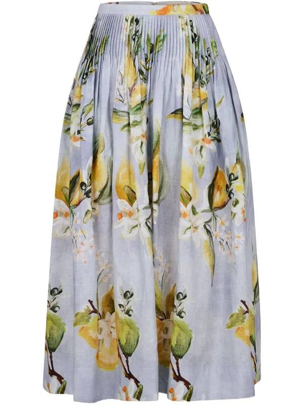 NC Crina Bra Top | Amabelle Midi Skirt | Linen Set