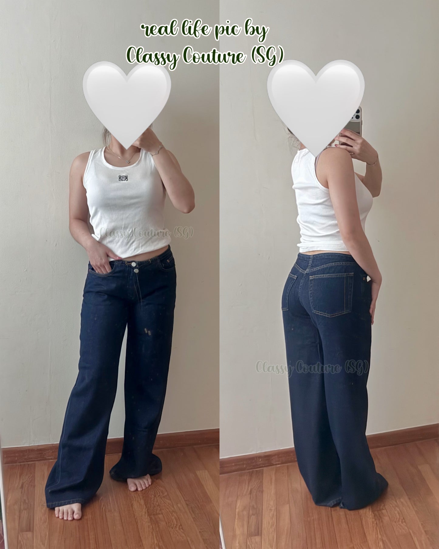 5 Colors! Cool Low-Rise Denim Cotton Jeans Pants