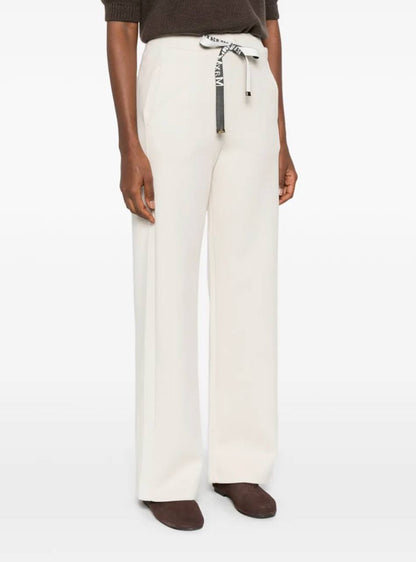 5 Colors! MM Wide-fit Cotton-blend Jersey Trousers Pant