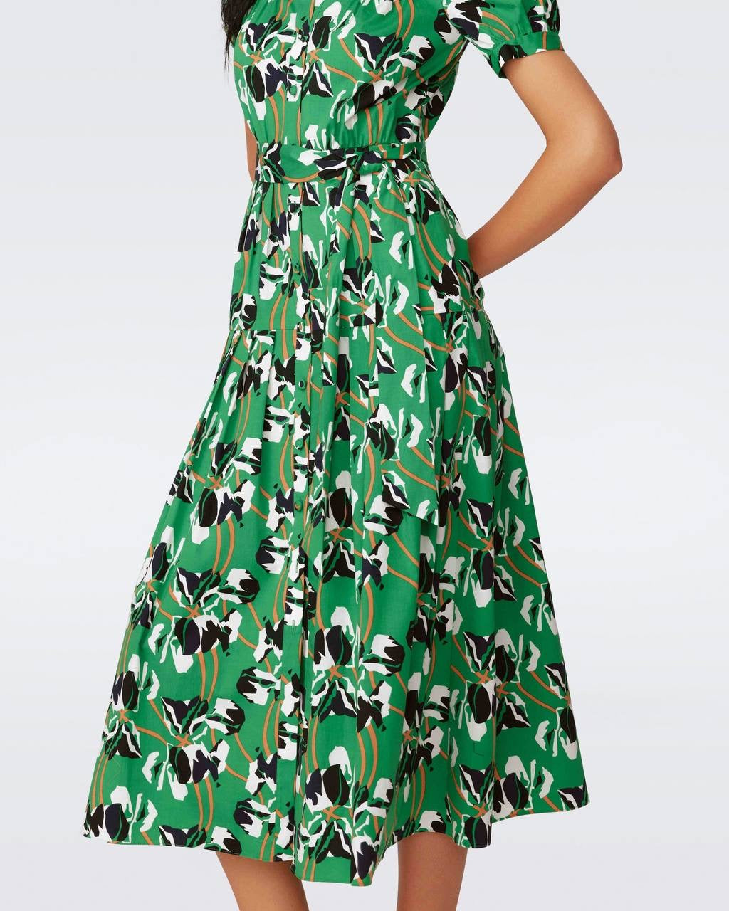 DVF Jonah Midi Shirtdress