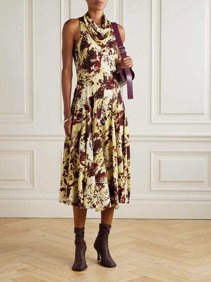 PS Adelide Viscose-Silk Midi Dress