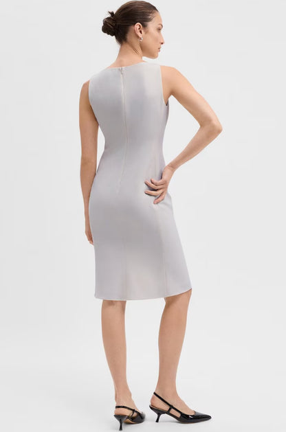 TH Flared Mini Dress in Admiral Crepe