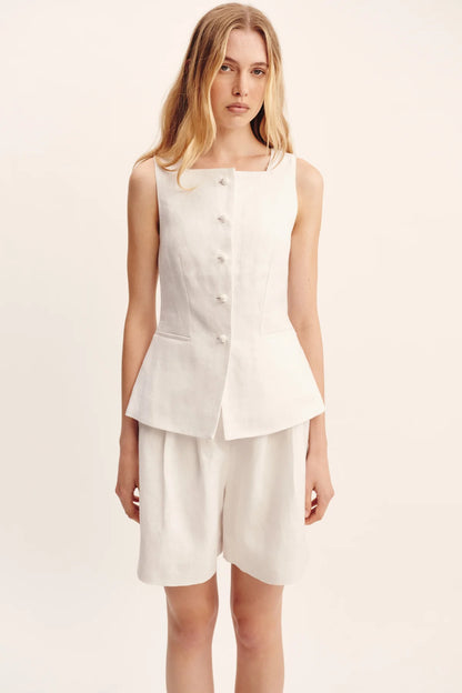 PSE Rio Linen Vest | Trousers | Emma Pencil Midi Skirt | Set