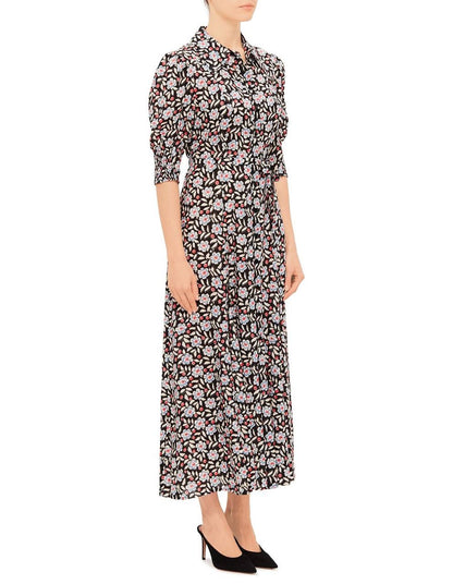 RX Bloom Viscose Midi Shirtdress