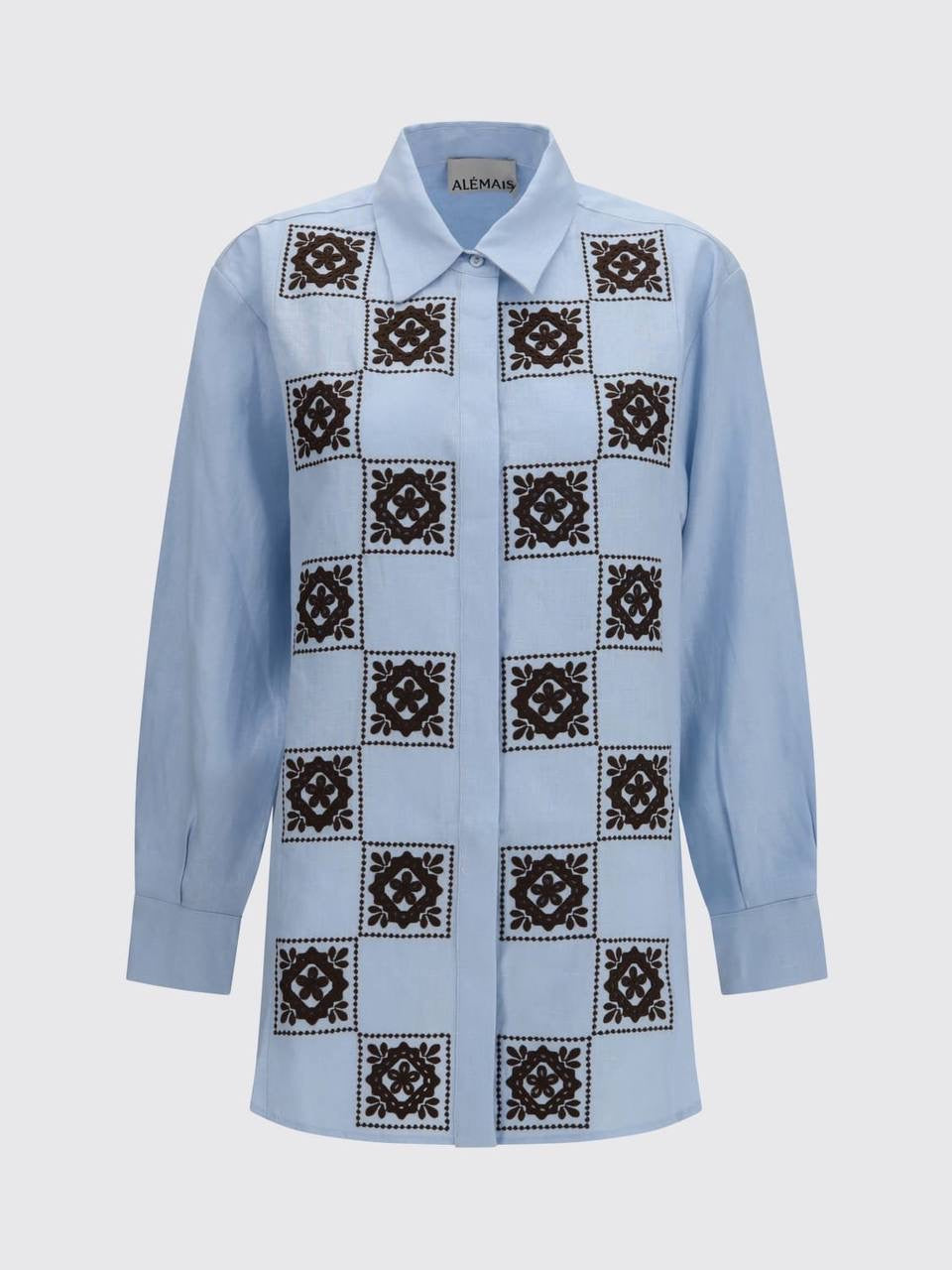 ALM Grace Embroidered Shirt | Pants