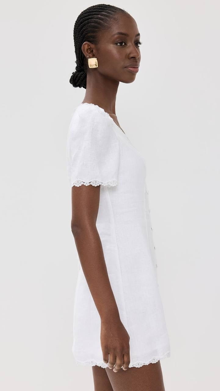 Ref Anabella Linen Mini Dress