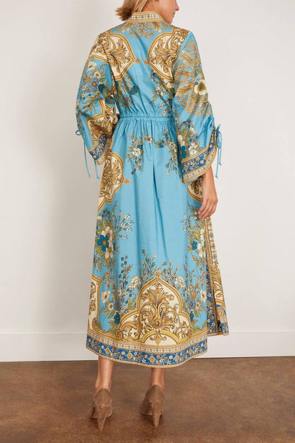ALM Cassie Pool Cotton Midi Dress
