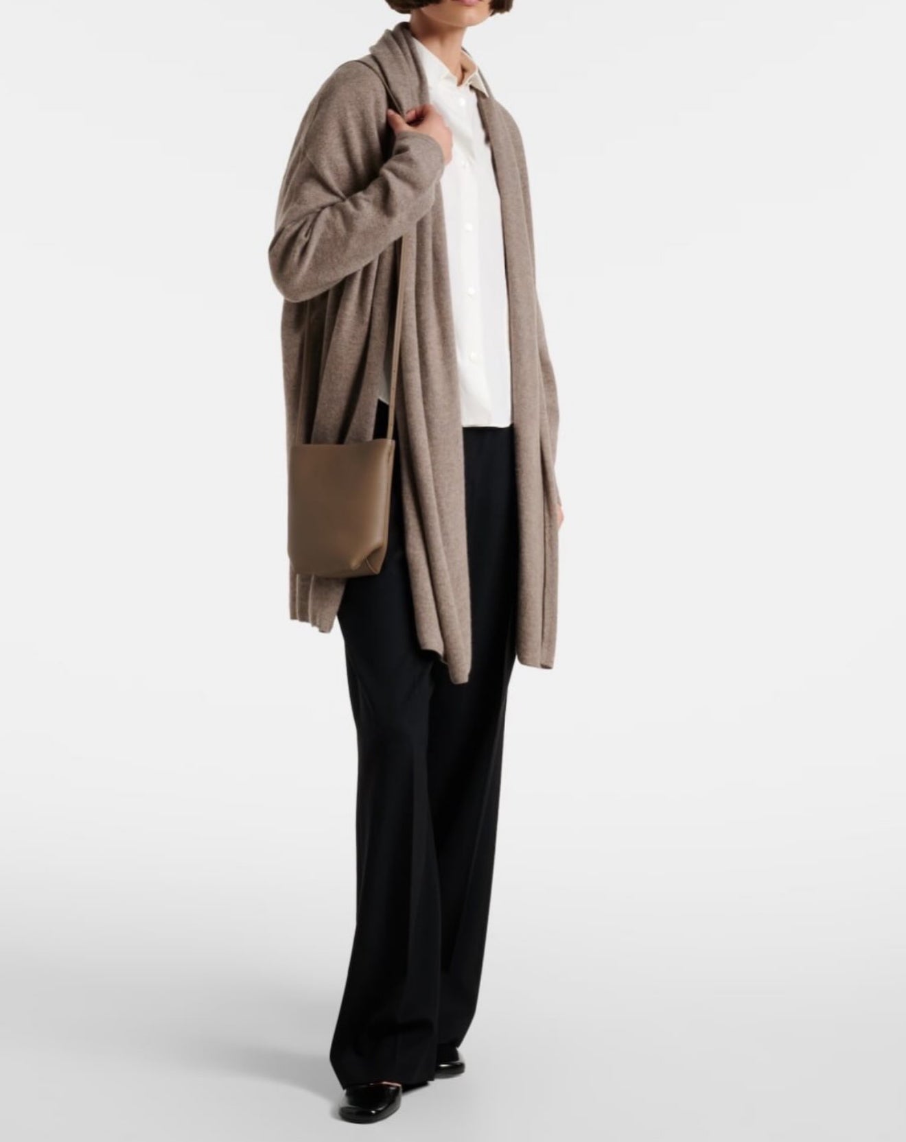 TR N/S Park Crossbody Grained Calfskin Leather Bag