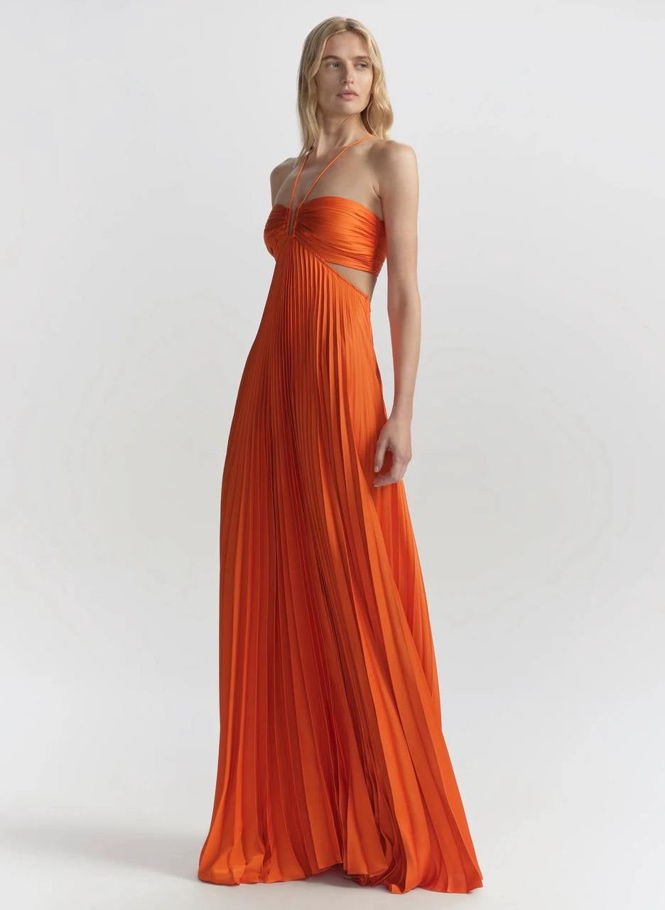 (PART 2/2) 8 Colors! ALC Moira Satin Pleated Maxi Dress
