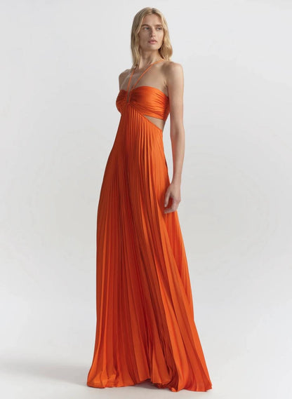 (PART 2/2) 8 Colors! ALC Moira Satin Pleated Maxi Dress