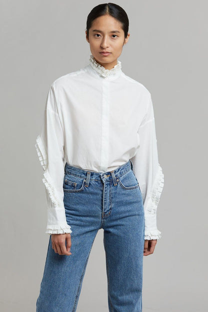 TG Boston Pleat Cotton Shirt