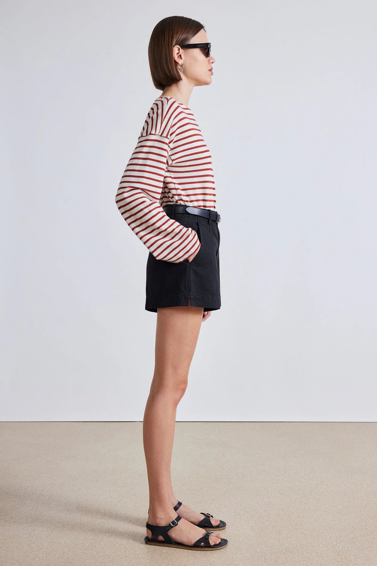 AA Veras High Waisted Cotton Shorts