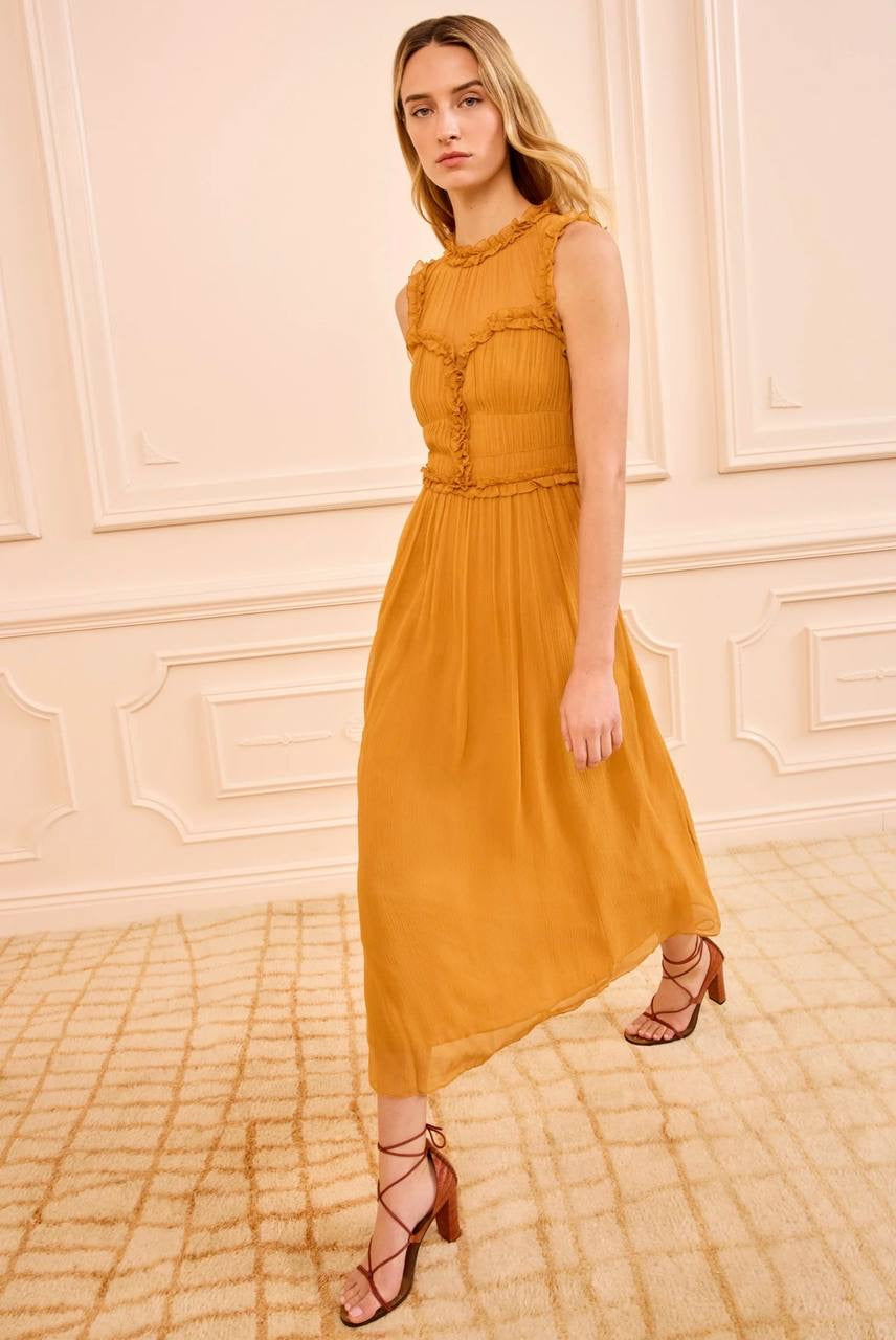 UJ Kasia Silk Midi Dress