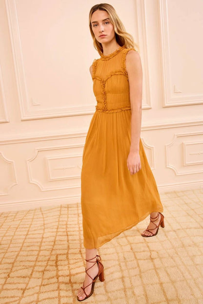 UJ Kasia Silk Midi Dress