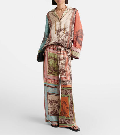 ALM Alberta Shirt | Pants | Silk Set